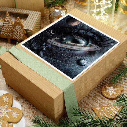 Mystical Space Eye Stickers - Cosmic Decor, Laptop Accessories, Gift for Stargazers, Aesthetic Wall Art, Unique Stationery