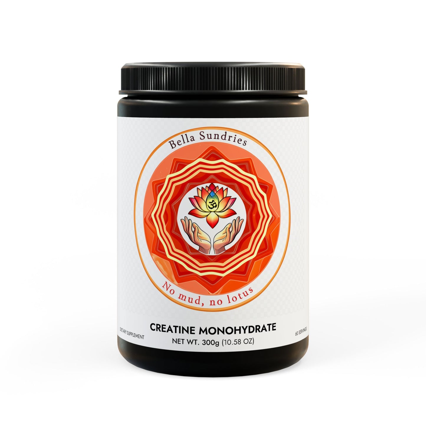 Creatine Monohydrate Supplement (300g, 10.58oz)