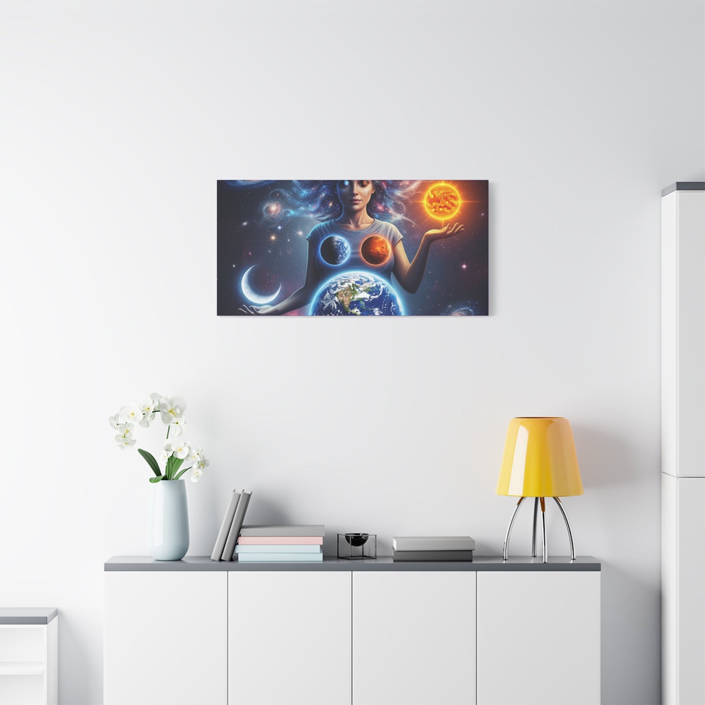 Cosmic Canvas Print - Celestial Art for Space Lovers, Home Decor, Wall Art, Gift for Astronomers, Universe Wall Hanging