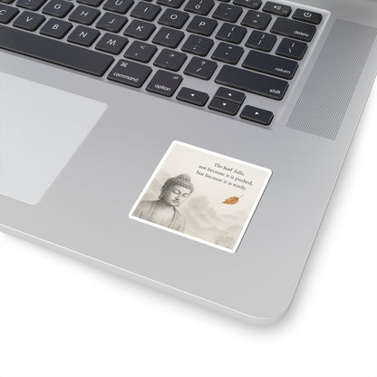 Mindful Buddha Kiss-Cut Stickers | Inspirational Laptop Decor, Meditation Journal Stickers, Spiritual Gifts, Zen Home Decor, [...]