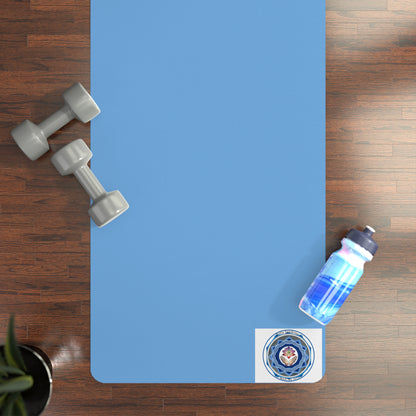 Eco-Friendly Rubber Yoga Mat, Non-Slip Fitness Mat for Home & Studio, Exercise Essentials, Gift for Yoga Lovers, Workout Gear