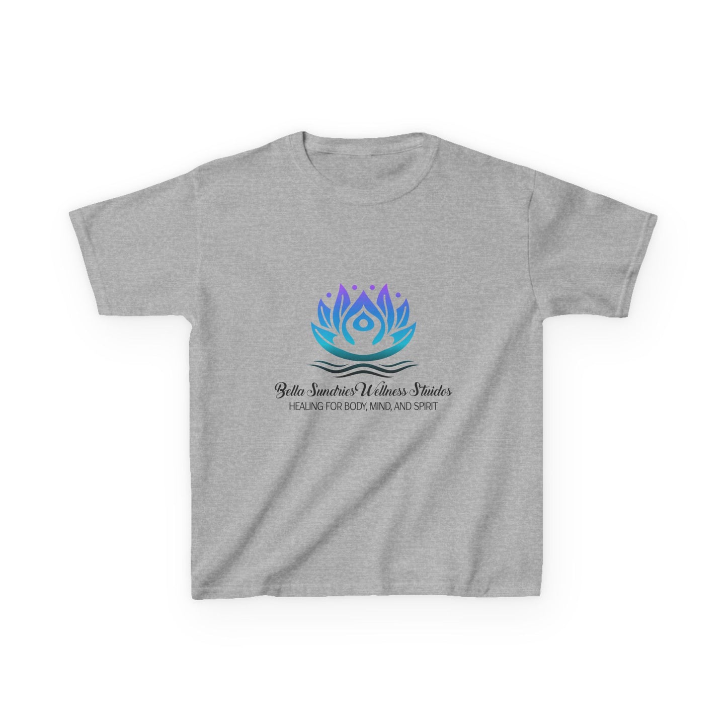Kids Tee — ‘Progress Over Perfection’ Lotus Graphic