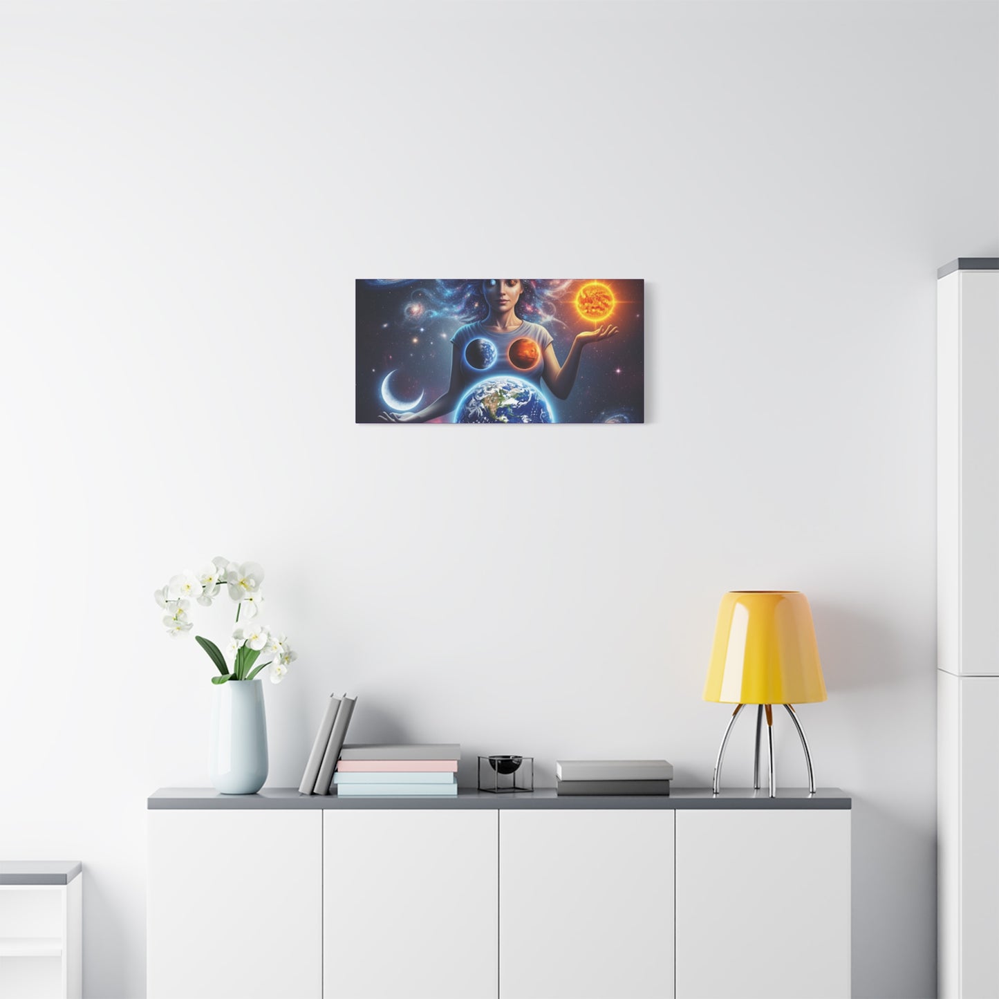 Cosmic Canvas Print - Celestial Art for Space Lovers, Home Decor, Wall Art, Gift for Astronomers, Universe Wall Hanging