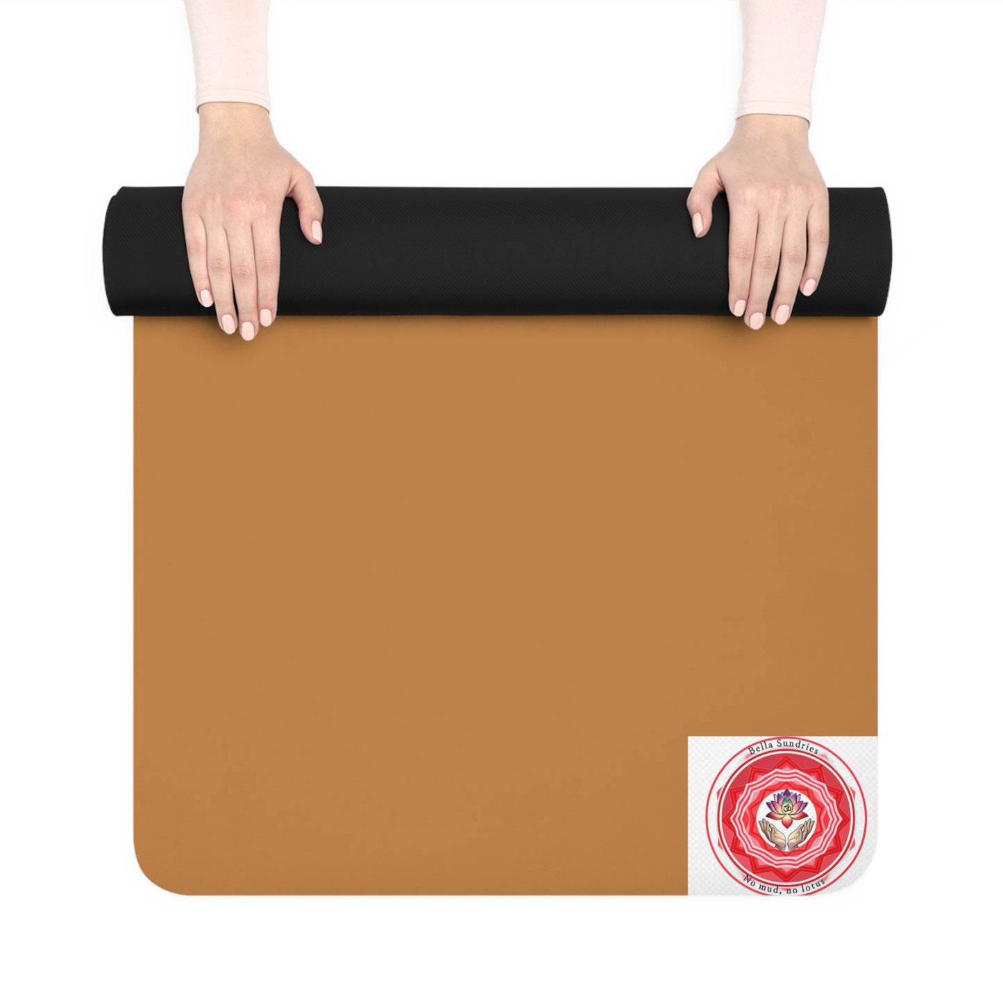 Eco-Friendly Rubber Yoga Mat for Daily Practice, Non-Slip Exercise Mat, Pilates Mat, Fitness Gift for Health Enthusiasts