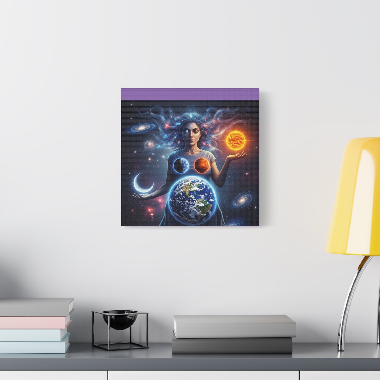 Cosmic Canvas Print - Celestial Art for Space Lovers, Home Decor, Wall Art, Gift for Astronomers, Universe Wall Hanging