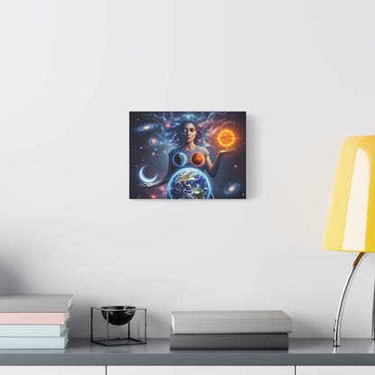 Cosmic Canvas Print - Celestial Art for Space Lovers, Home Decor, Wall Art, Gift for Astronomers, Universe Wall Hanging