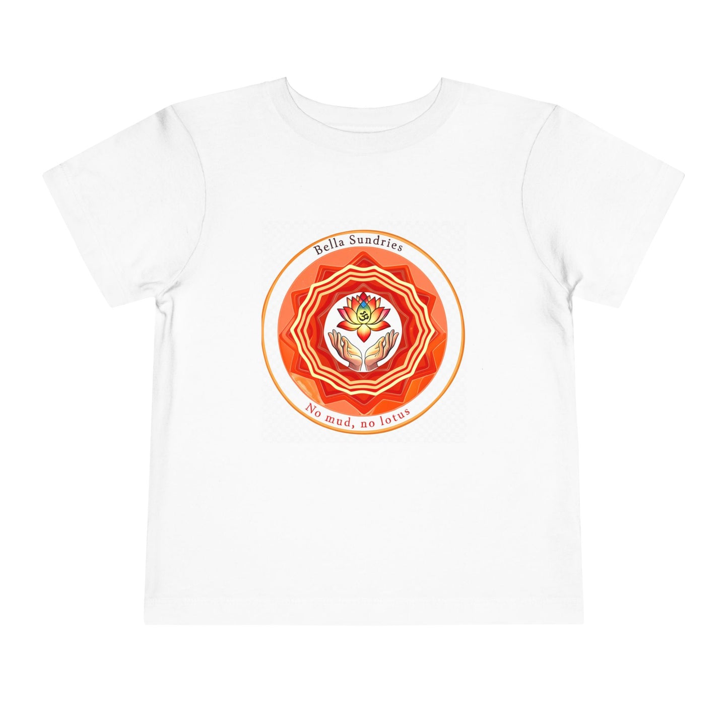 Lotus Flower Toddler Tee | Cute Short Sleeve Shirt, Kids Gift, Flower Graphic Tee, Baby Shower Gift, Summer Playtime Top