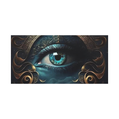 Mystical Eye Canvas Wall Art, Boho Decor, Home Wall Art, Unique Gift, Modern Artwork, Eye Design