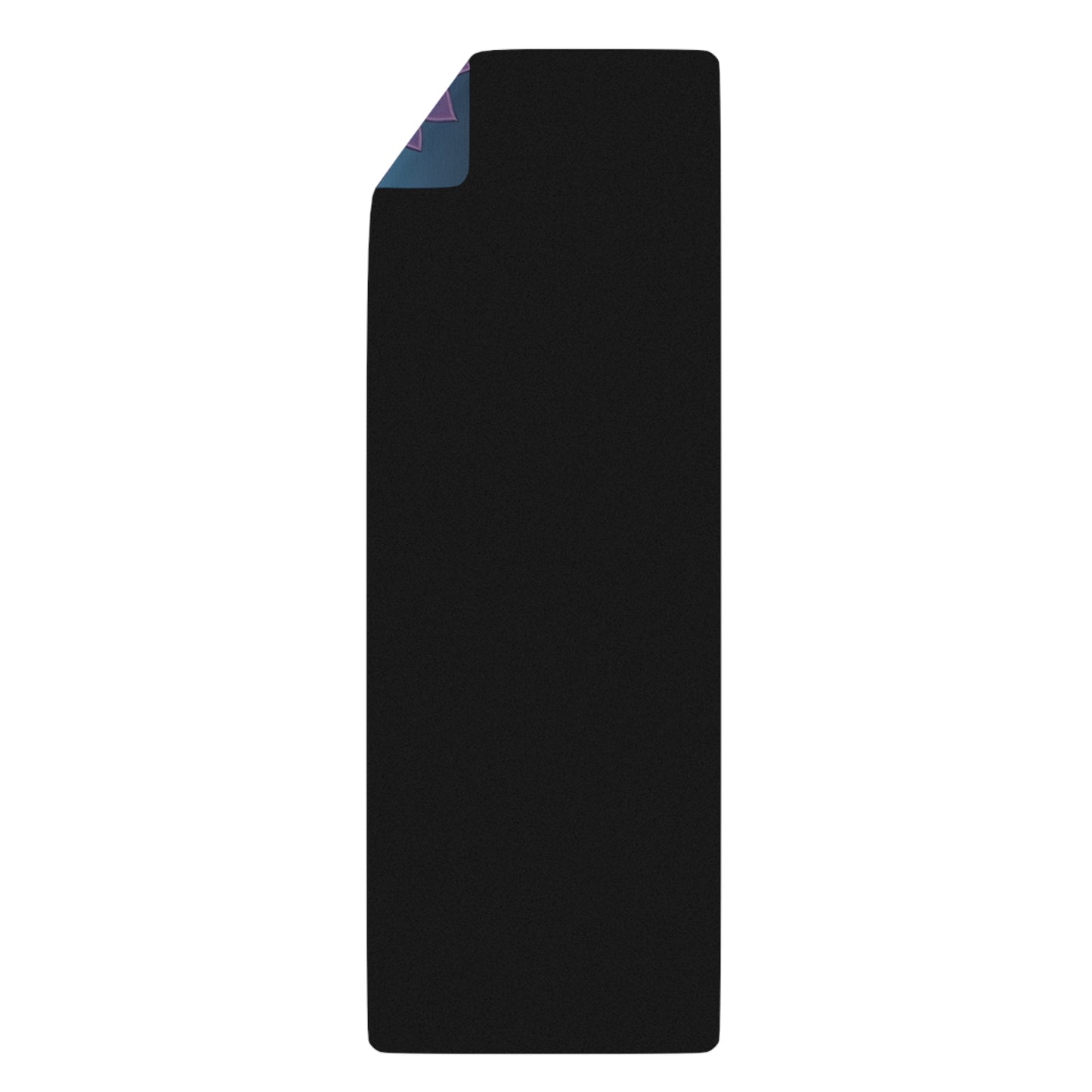 Spiritual Rubber Yoga Mat for Mindfulness, Meditation, Fitness, Gift for Yogis, Chakra Design