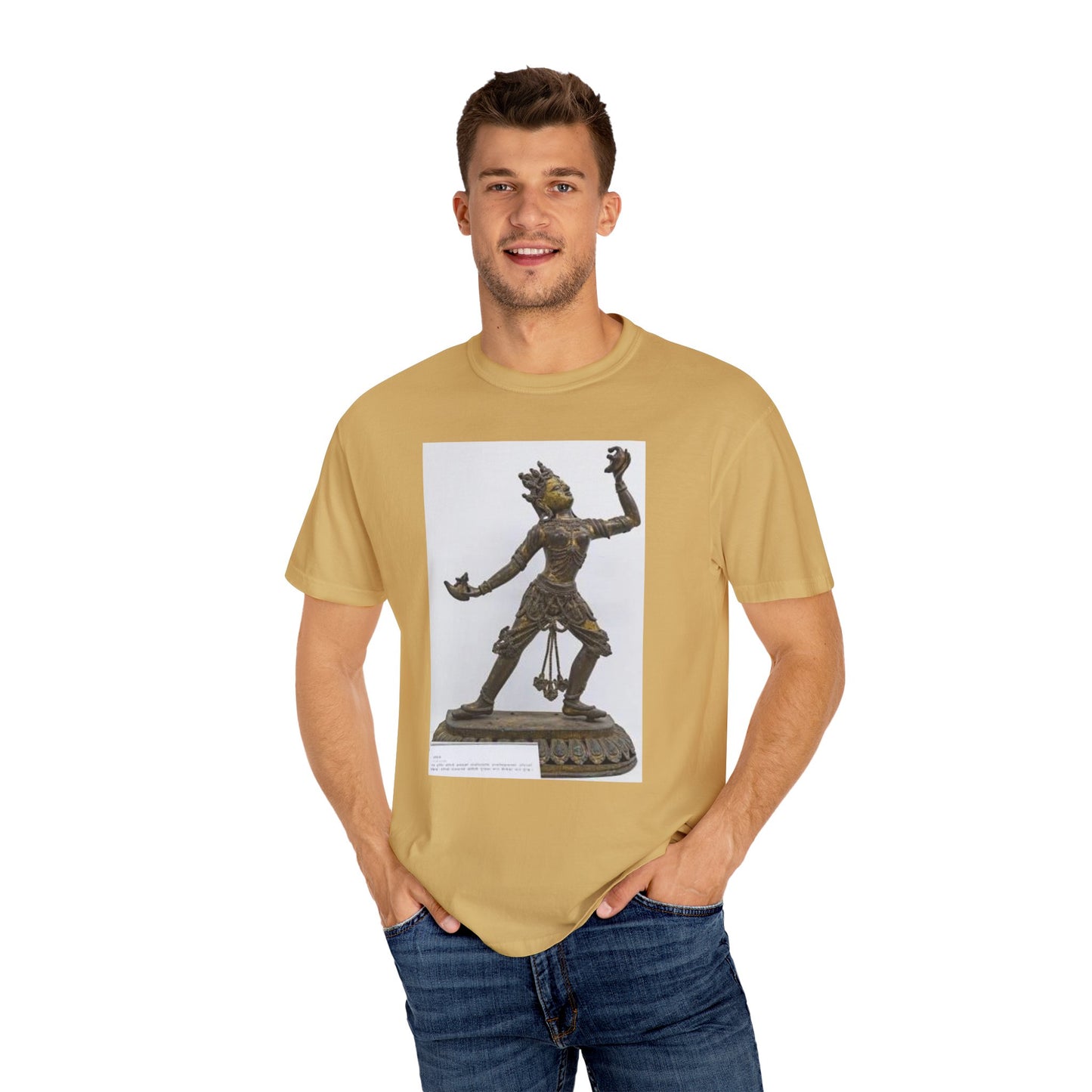 Spiritual Harmony Unisex T-shirt with Om Design, Casual Tee, Gift for Yogis, Meditation Wear, Relaxed Style