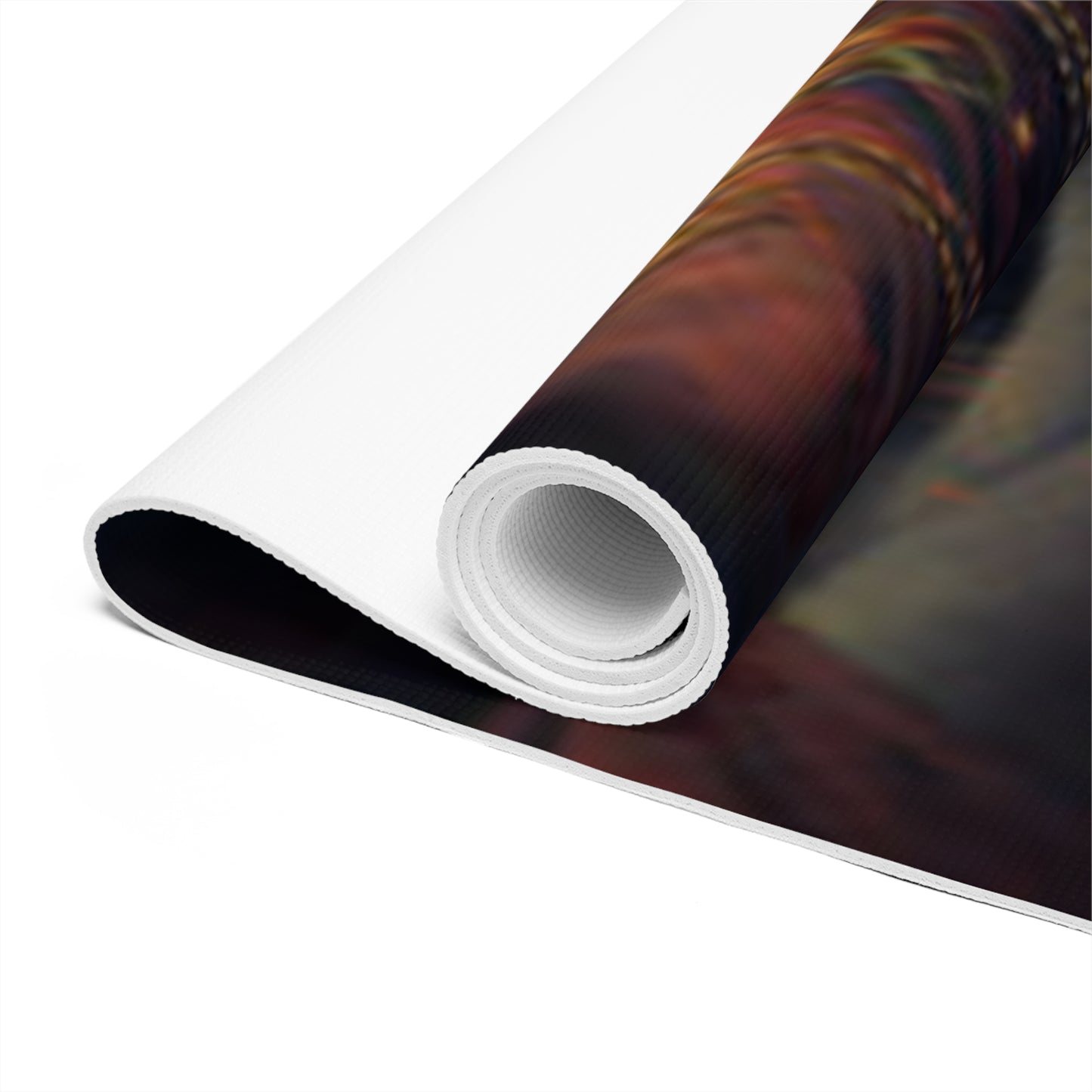 Meditative Foam Yoga Mat, Yoga Gear, Home Fitness, Meditation Accessories, Gift for Yogis, Wellness Mat