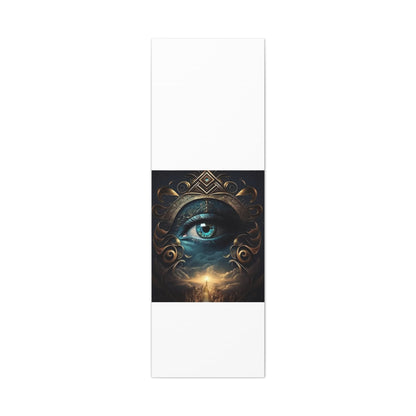 Mystical Eye Canvas Wall Art, Boho Decor, Home Wall Art, Unique Gift, Modern Artwork, Eye Design
