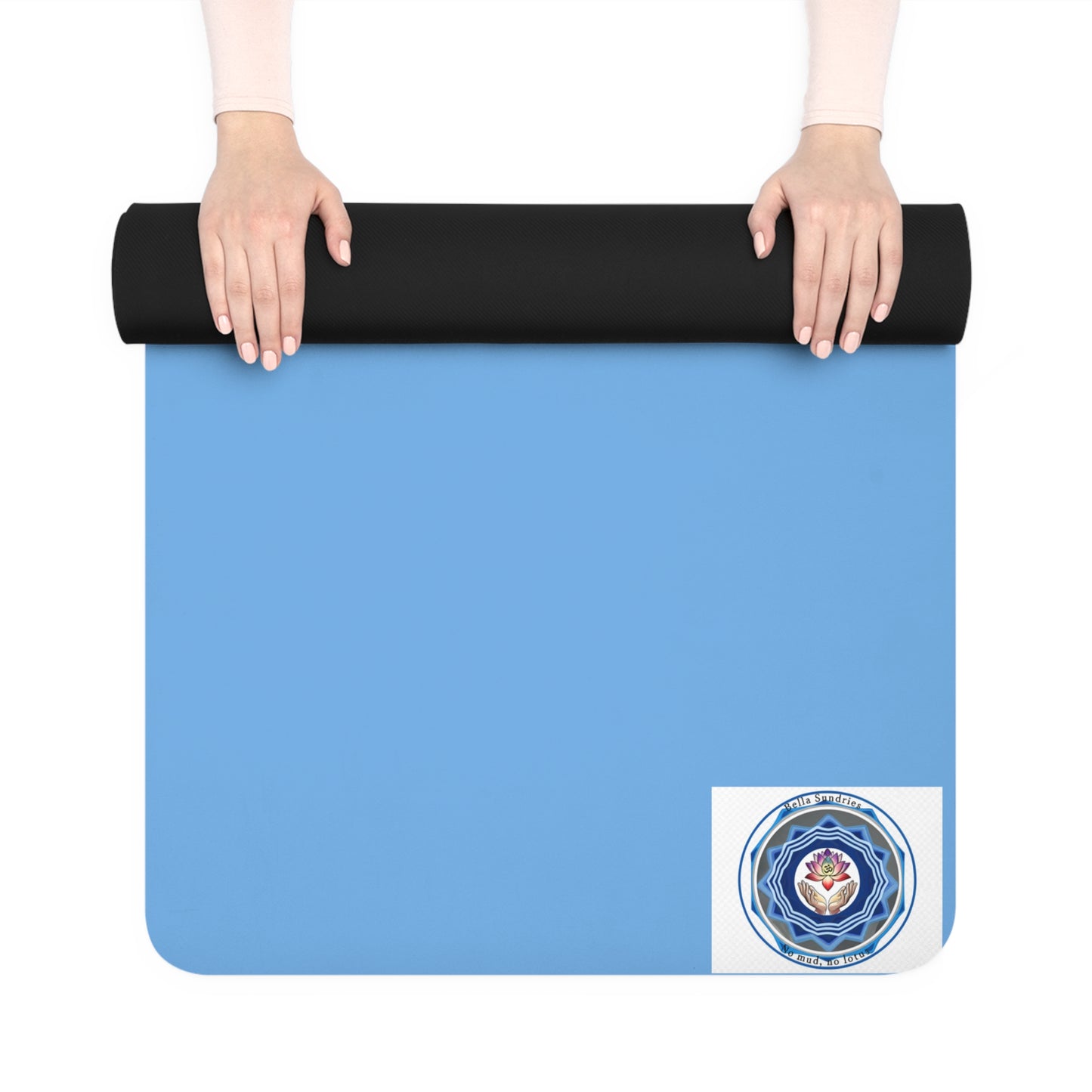 Eco-Friendly Rubber Yoga Mat, Non-Slip Fitness Mat for Home & Studio, Exercise Essentials, Gift for Yoga Lovers, Workout Gear