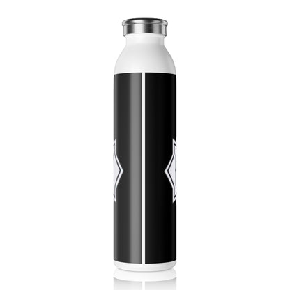 Slim Water Bottle with Integrity Design, Motivational Sports Water Bottle, Eco-Friendly Hydration Flask, Fitness Gym Bottle, [...]