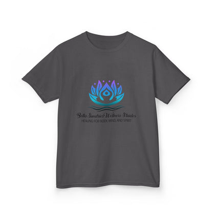 Kids Tee — ‘Progress Over Perfection’ Lotus Graphic