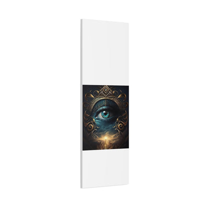 Mystical Eye Canvas Wall Art, Boho Decor, Home Wall Art, Unique Gift, Modern Artwork, Eye Design