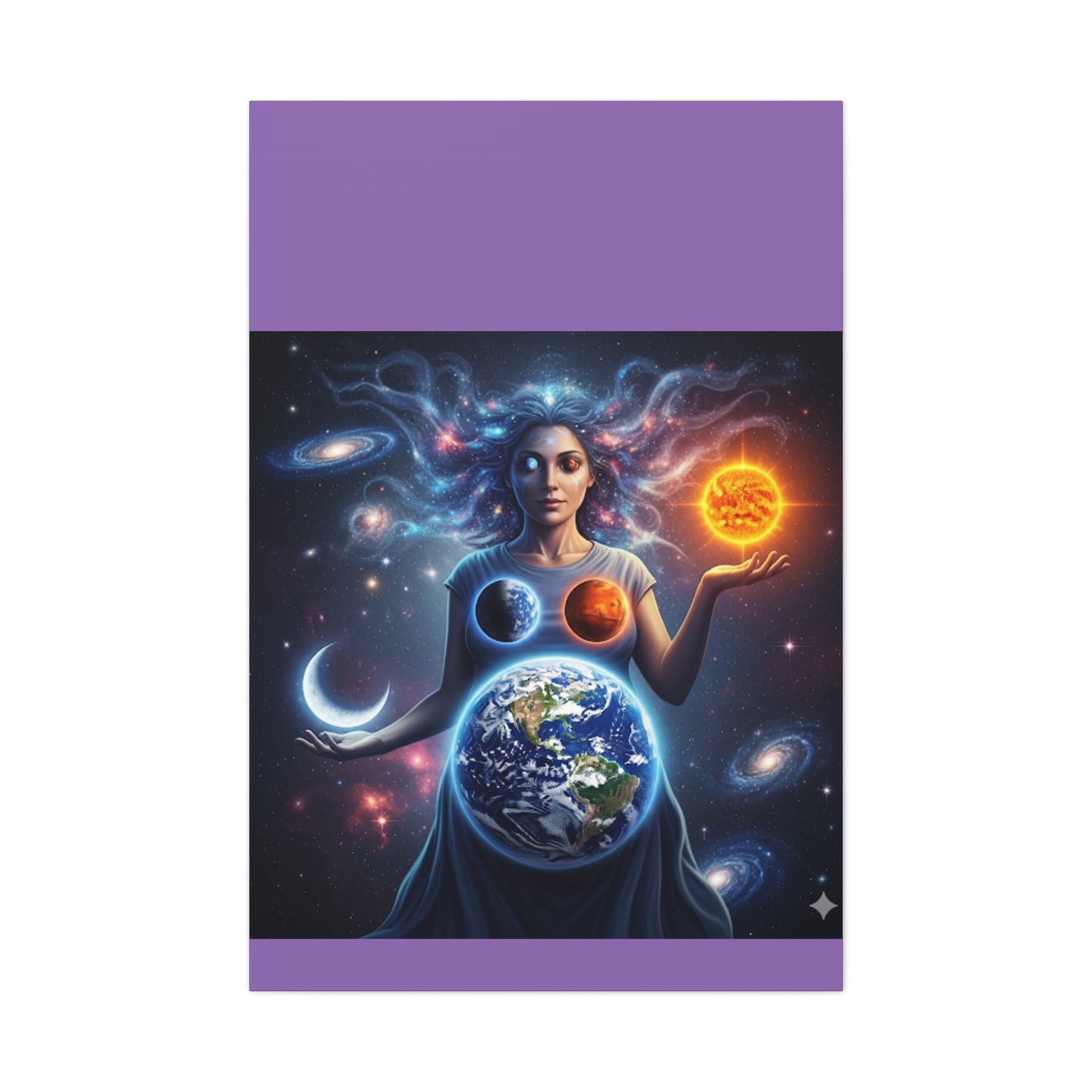 Cosmic Canvas Print - Celestial Art for Space Lovers, Home Decor, Wall Art, Gift for Astronomers, Universe Wall Hanging
