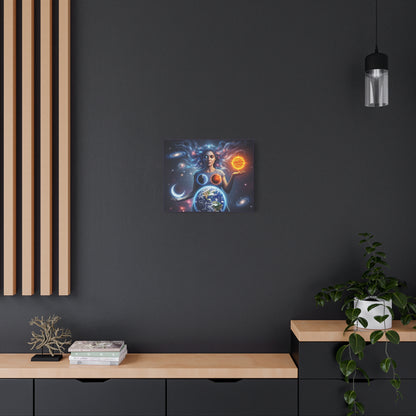 Cosmic Canvas Print - Celestial Art for Space Lovers, Home Decor, Wall Art, Gift for Astronomers, Universe Wall Hanging