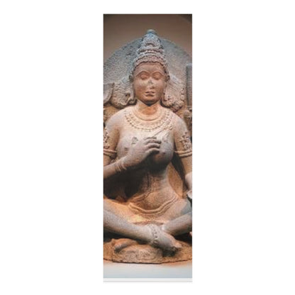 Yogini goddess Meditative Foam Yoga Mat with Buddha Design | Yoga Essentials, Exercise Mat, Fitness Gear, Zen Decor, Gift for Yoga Lovers