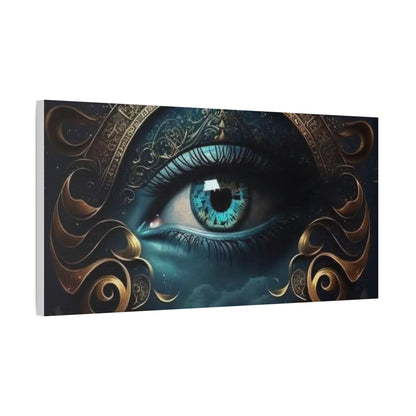 Mystical Eye Canvas Wall Art, Boho Decor, Home Wall Art, Unique Gift, Modern Artwork, Eye Design