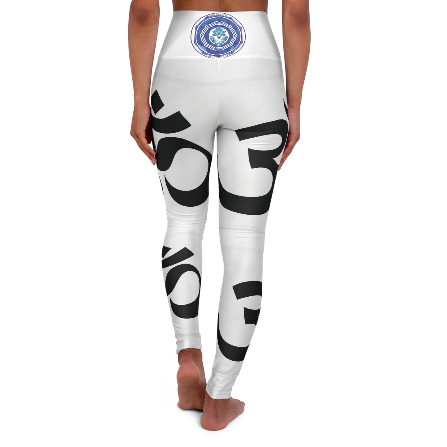 Om Lotus Yoga Leggings