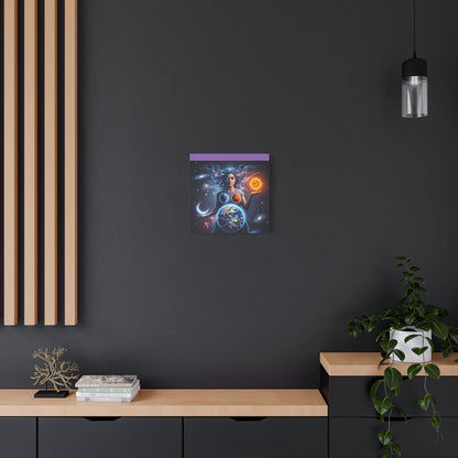 Cosmic Canvas Print - Celestial Art for Space Lovers, Home Decor, Wall Art, Gift for Astronomers, Universe Wall Hanging