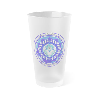 Frosted Pint Glass, 16oz