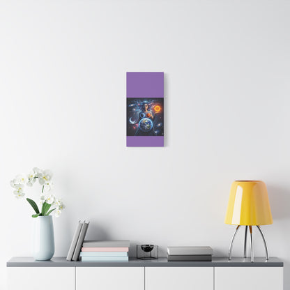 Cosmic Canvas Print - Celestial Art for Space Lovers, Home Decor, Wall Art, Gift for Astronomers, Universe Wall Hanging