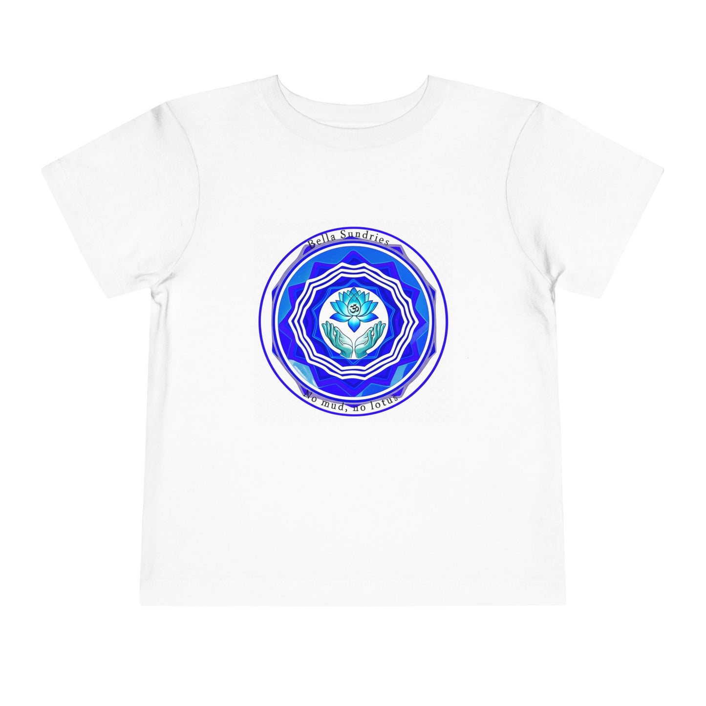 Lotus Flower Toddler Tee | Cute Short Sleeve Shirt, Kids Gift, Flower Graphic Tee, Baby Shower Gift, Summer Playtime Top