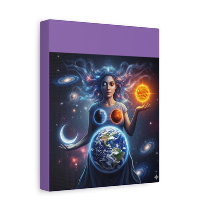 Cosmic Canvas Print - Celestial Art for Space Lovers, Home Decor, Wall Art, Gift for Astronomers, Universe Wall Hanging