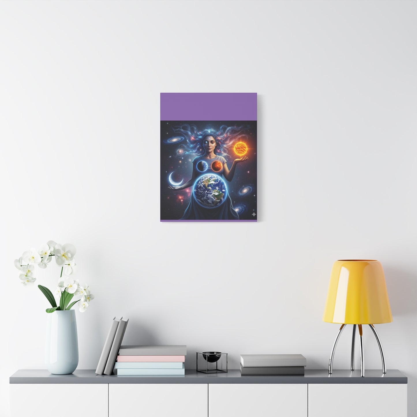 Cosmic Canvas Print - Celestial Art for Space Lovers, Home Decor, Wall Art, Gift for Astronomers, Universe Wall Hanging