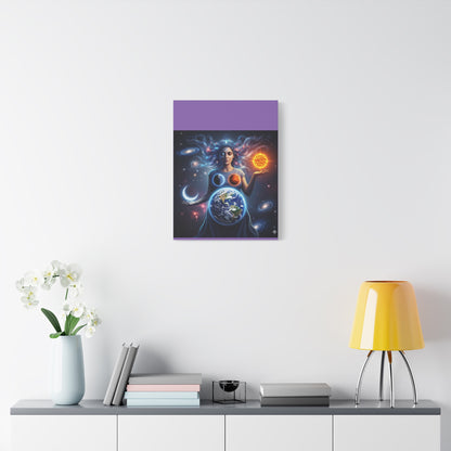 Cosmic Canvas Print - Celestial Art for Space Lovers, Home Decor, Wall Art, Gift for Astronomers, Universe Wall Hanging