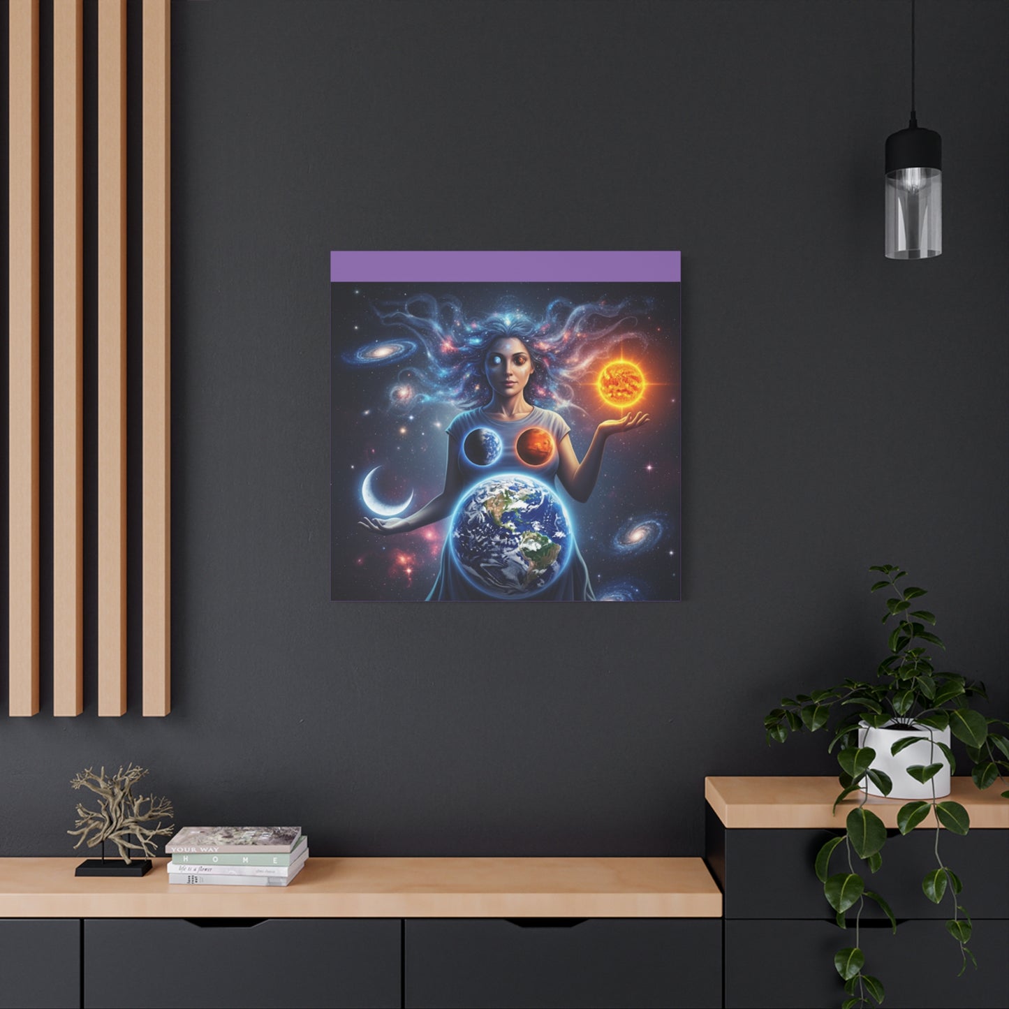 Cosmic Canvas Print - Celestial Art for Space Lovers, Home Decor, Wall Art, Gift for Astronomers, Universe Wall Hanging