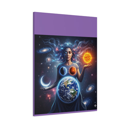 Cosmic Canvas Print - Celestial Art for Space Lovers, Home Decor, Wall Art, Gift for Astronomers, Universe Wall Hanging