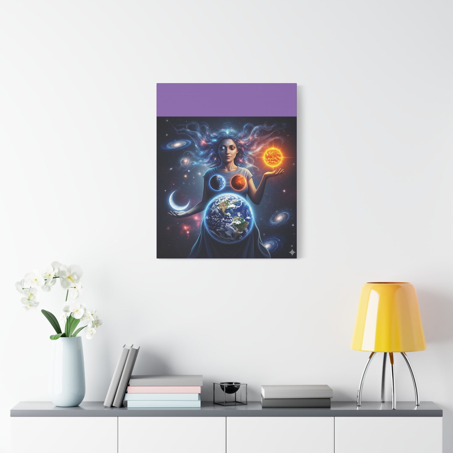 Cosmic Canvas Print - Celestial Art for Space Lovers, Home Decor, Wall Art, Gift for Astronomers, Universe Wall Hanging