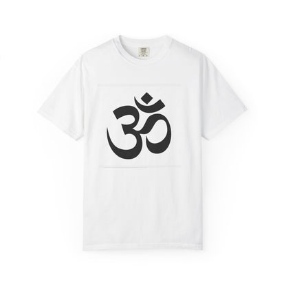 Spiritual Mandala T-Shirt, Unisex Garment-Dyed Tee for Meditation, Yoga, Mindfulness, Gift for Him/Her, Boho Chic Wear