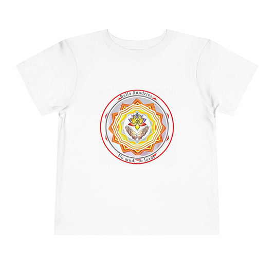 Lotus Flower Toddler Tee | Cute Short Sleeve Shirt, Kids Gift, Flower Graphic Tee, Baby Shower Gift, Summer Playtime Top