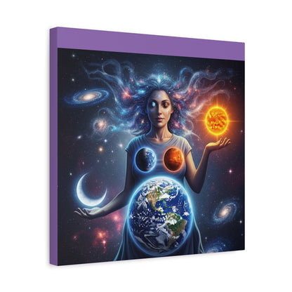 Cosmic Canvas Print - Celestial Art for Space Lovers, Home Decor, Wall Art, Gift for Astronomers, Universe Wall Hanging