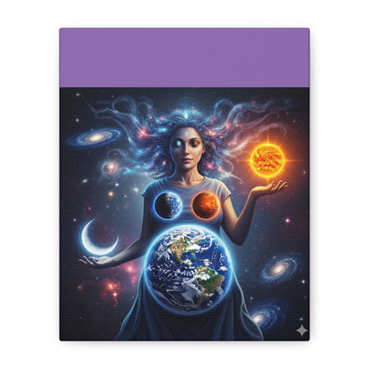 Cosmic Canvas Print - Celestial Art for Space Lovers, Home Decor, Wall Art, Gift for Astronomers, Universe Wall Hanging