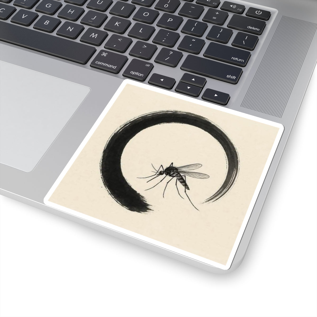 Elegant Mosquito Kiss-Cut Stickers | Artistic Insect Design, Perfect for Laptop, Journals, Eco-Friendly Decor, Gift Ideas