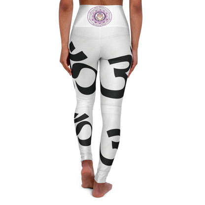 Om Lotus Yoga Leggings