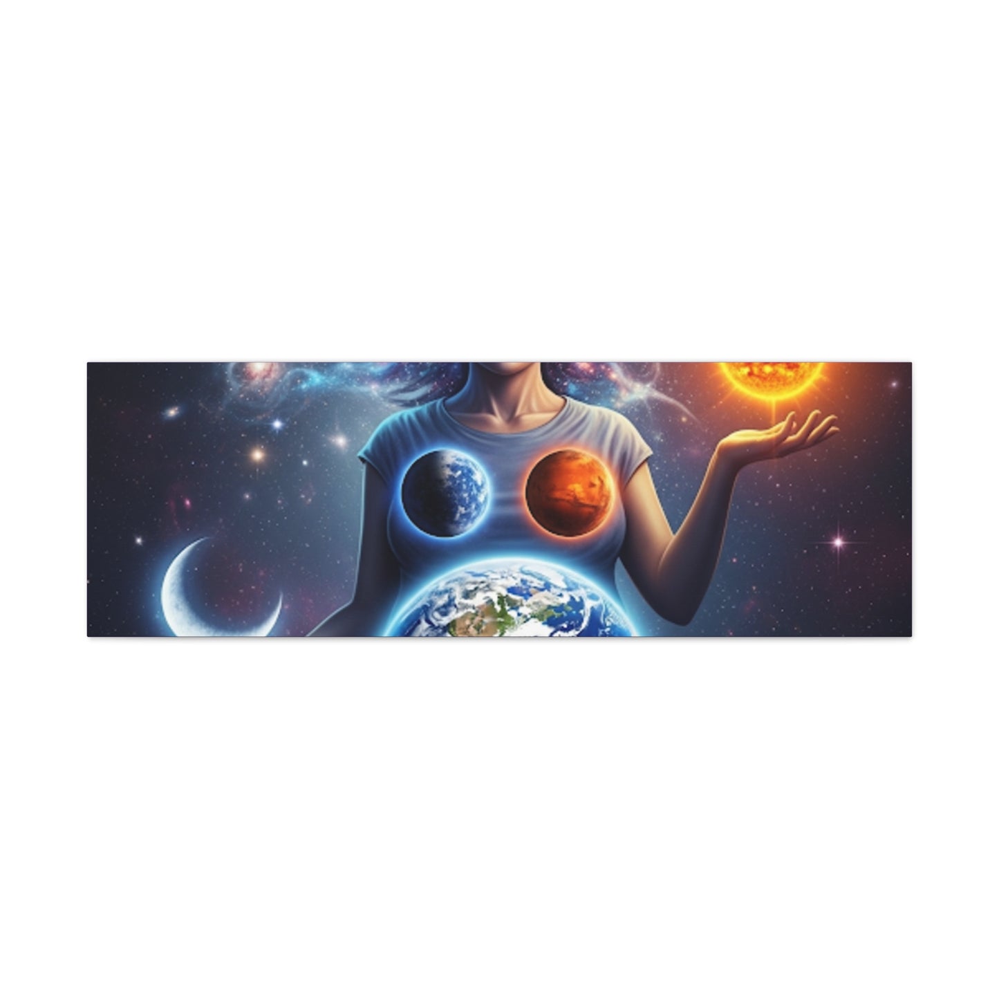 Cosmic Canvas Print - Celestial Art for Space Lovers, Home Decor, Wall Art, Gift for Astronomers, Universe Wall Hanging