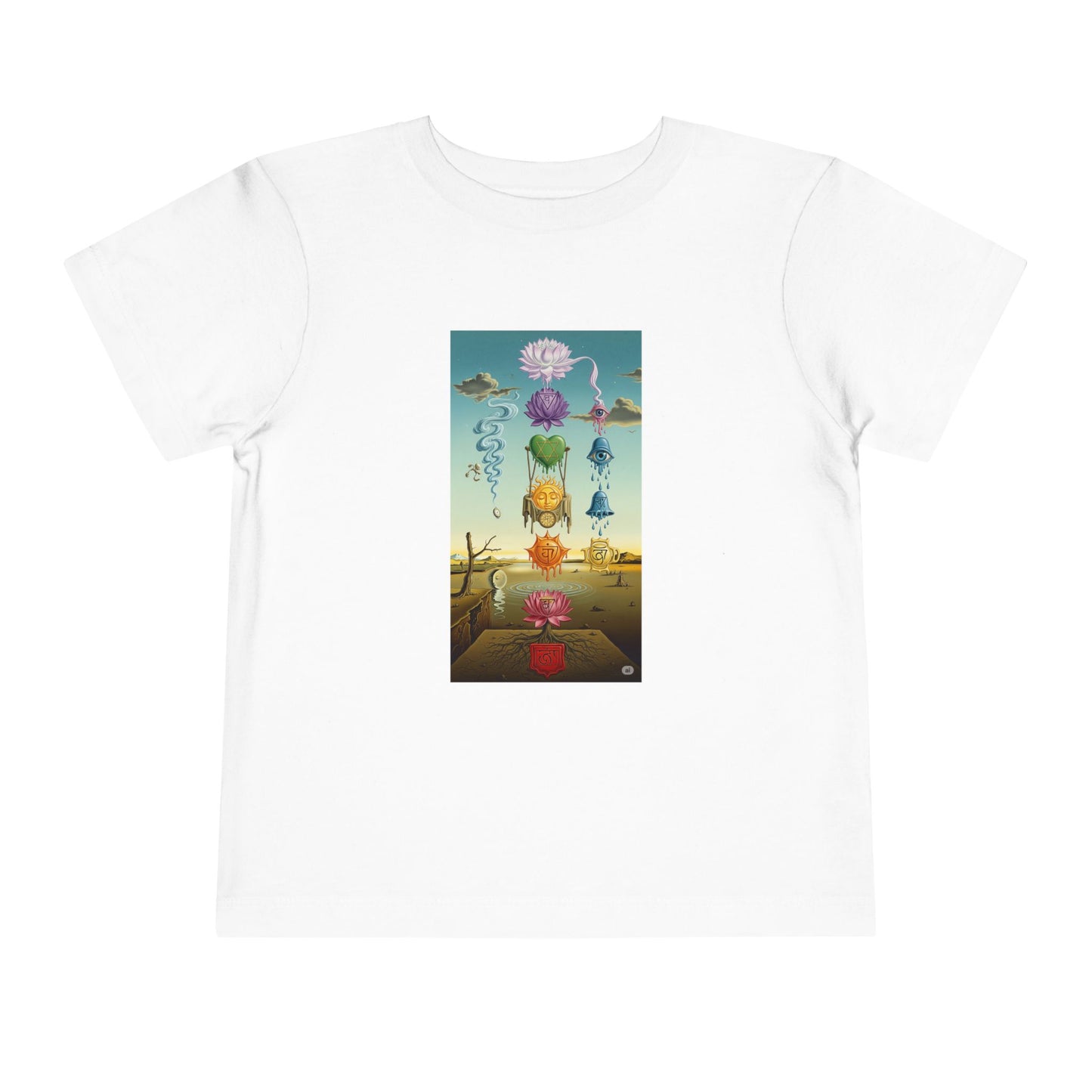Lotus Flower Toddler Tee | Cute Short Sleeve Shirt, Kids Gift, Flower Graphic Tee, Baby Shower Gift, Summer Playtime Top