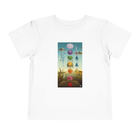 Lotus Flower Toddler Tee | Cute Short Sleeve Shirt, Kids Gift, Flower Graphic Tee, Baby Shower Gift, Summer Playtime Top