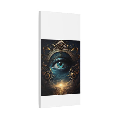 Mystical Eye Canvas Wall Art, Boho Decor, Home Wall Art, Unique Gift, Modern Artwork, Eye Design