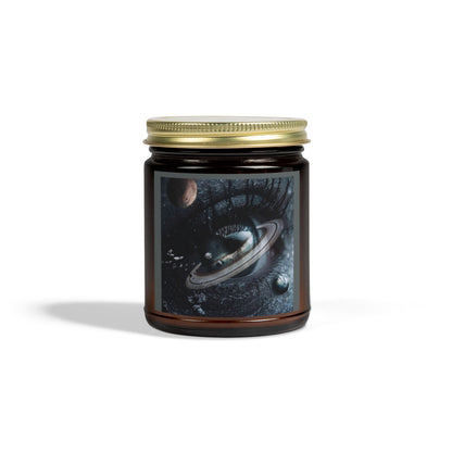 Cosmic Scented Candle - Space-Themed Aromatherapy, Relaxing Home Decor, Gifts for Astronomy Lovers, Unique Birthday Present, Eco-Friendly