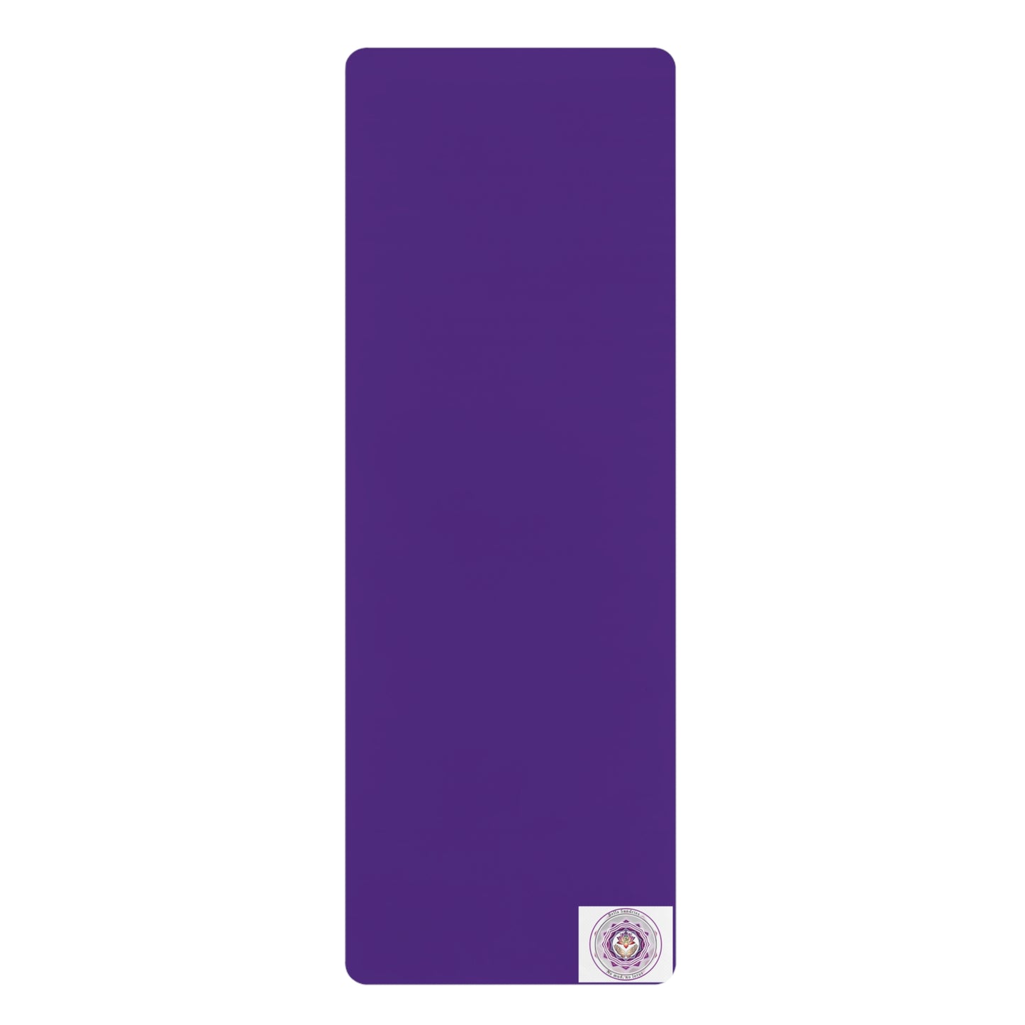 Eco-Friendly Rubber Yoga Mat for Home & Studio Sessions, Non-Slip Fitness Mat, Meditation, Perfect Gift for Yoga Lovers, Exercise Equipment