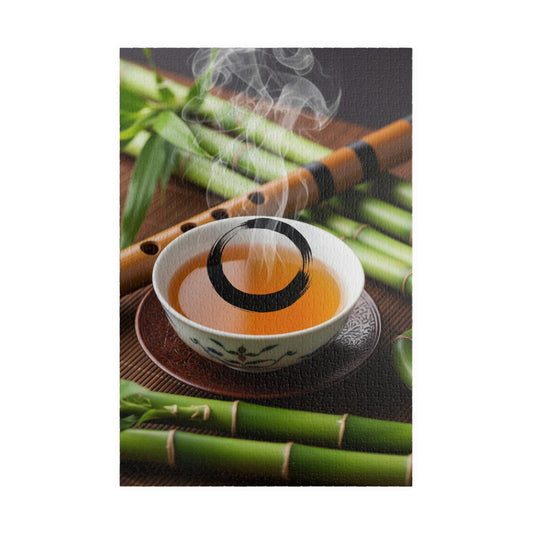 Tea-Themed Puzzle for Relaxation and Mindfulness, Perfect Gift for Tea Lovers, Family Fun, Game Night, Rainy Day Activity