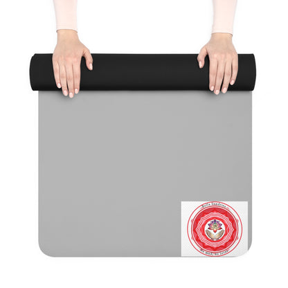 Premium Rubber Yoga Mat - Non-Slip Fitness Mat, Exercise & Meditation Pad, Perfect for Daily Workouts, Home Gym, Gift for Yoga Enthusiasts