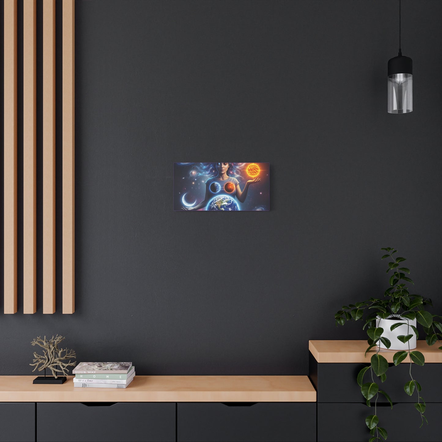 Cosmic Canvas Print - Celestial Art for Space Lovers, Home Decor, Wall Art, Gift for Astronomers, Universe Wall Hanging